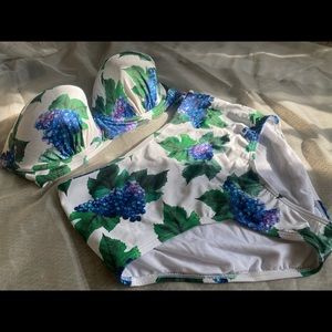 38DDD, Size 16 - Swimsuits For All Grapes High Waisted Swimsuit